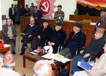 राष्ट्रपतिकाे हर्कतले प्रचण्डलाई तनाव, नेकपामा खैलाबैला