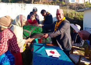 ज्येष्ठ नागरिकलाई गाउँपालिका सरकारबाट बिशेष संरक्षण तथा सामाजिक सुरक्षाको प्रत्याभुत दिलाउँछु :अध्यक्ष खड्का