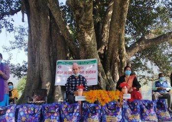 साँफेबगरमा गर्भवतीसँग नगर उपप्रमुख कार्यक्रम सुरु
