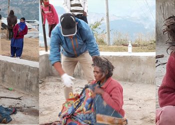अलपत्र भारतिय बृद्ध महिलाकाे कांग्रेस नेता कुँवरकाे पहलमा उद्दार