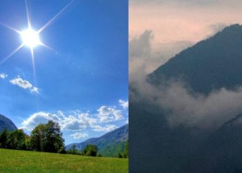 आजको मौसम पूर्वानुमानः पहाडी क्षेत्रको मौसममा आंशिक बदली