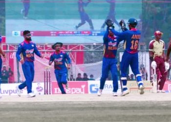 वेस्ट इन्डिज ‘ए’ ले दियो नेपाललाई २०५ रनको लक्ष्य।