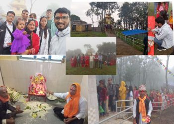 मालिका मन्दिरमा १ हजार भक्तजनले गरे पूजा