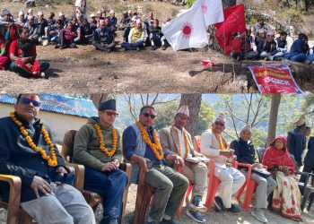 एमालेकाे जरा अभियान मंगलसेन १ र २ काे सुवाखाँदमा सम्पन्न