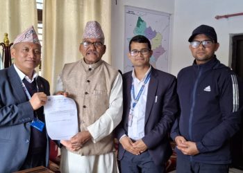 मंगलसेनद्धारा अग्नी पिडितलाई सहयोग हस्तान्तरण