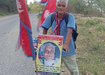 साइकल यात्री रामभक्त प्याकुरेल अछाम आइपुगे
