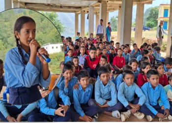 अन्नपूर्ण माविका विद्यार्थि भन्छन ,हामी बालविवाहका विरुद्ध लाग्छौ