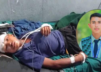 युवा नेता थापा समाजसेवामा : विदेश बाट पनी पठाए सहयोग रकम